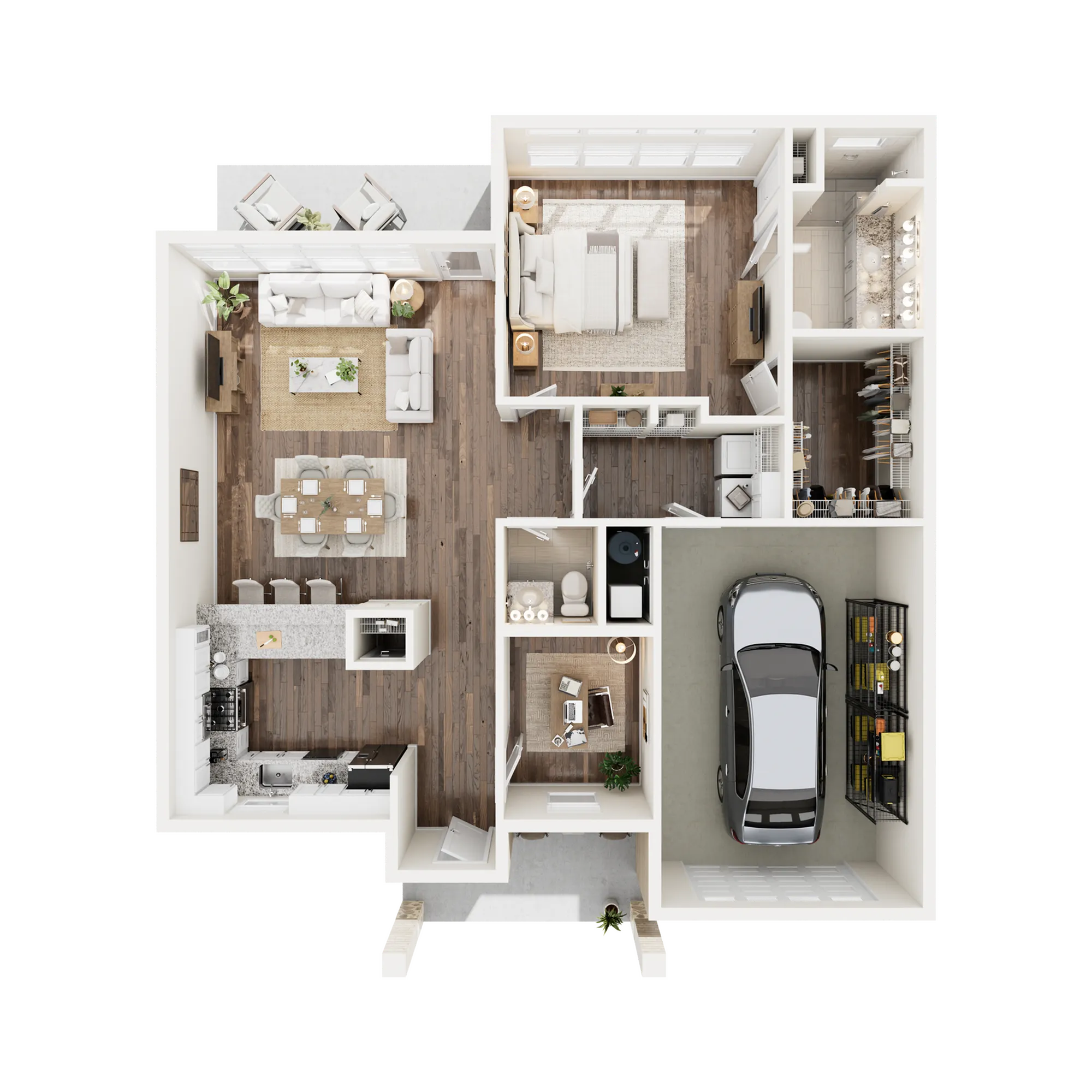 HC Laurel 3D Floorplan