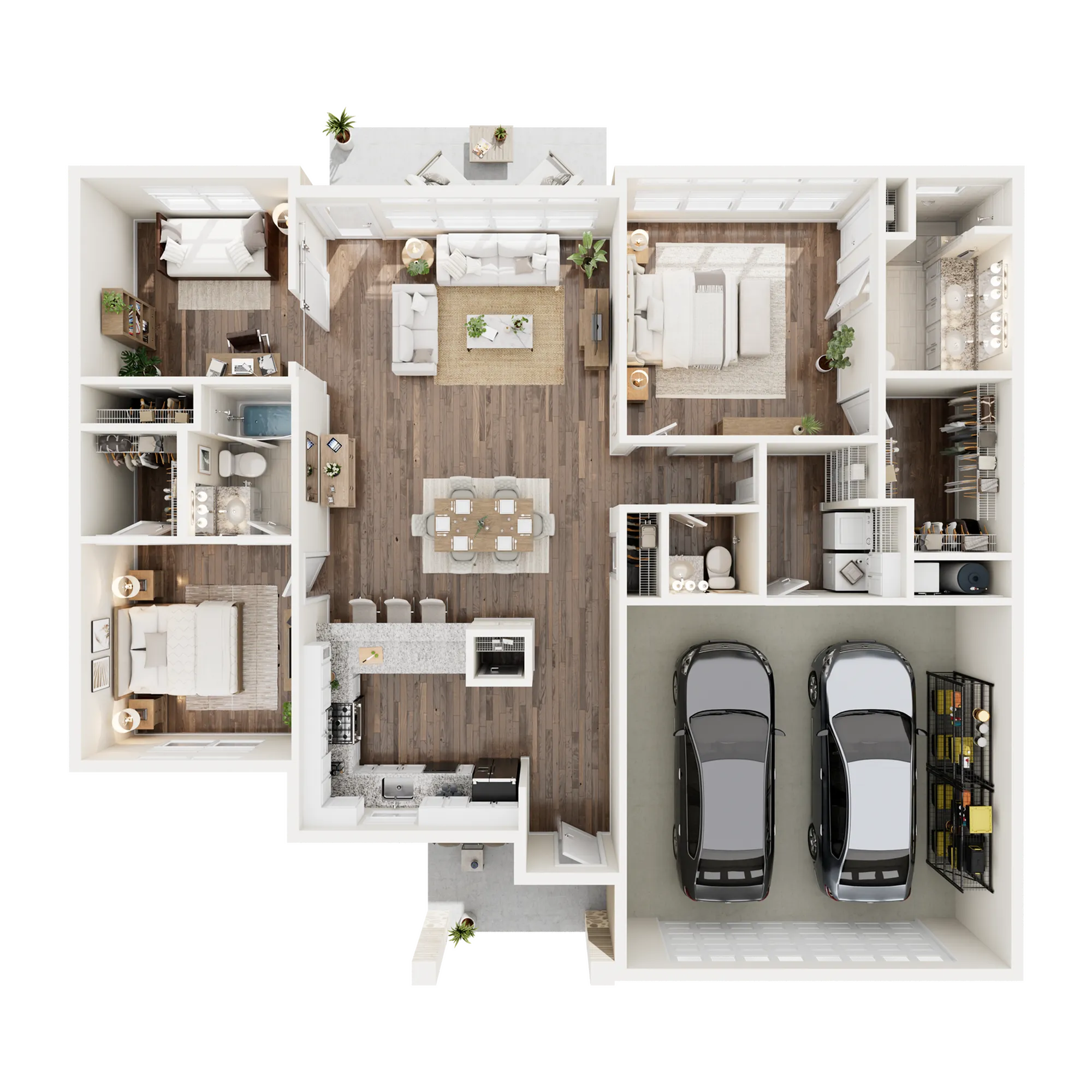 HC Larkspur 3D Floorplan