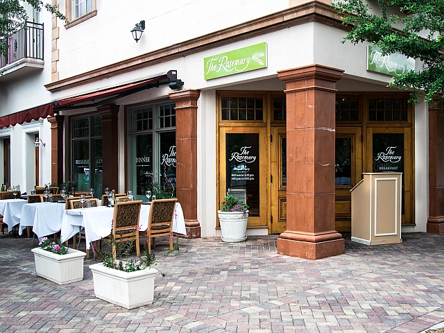 Rosemary and Thyme Exterior and Patio