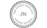 Elegant Joshua Wallace Student Housing logo featuring classic design with initials JW.