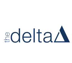 The Delta Logo Blue