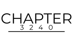 Chapter 3240 Logo - Black