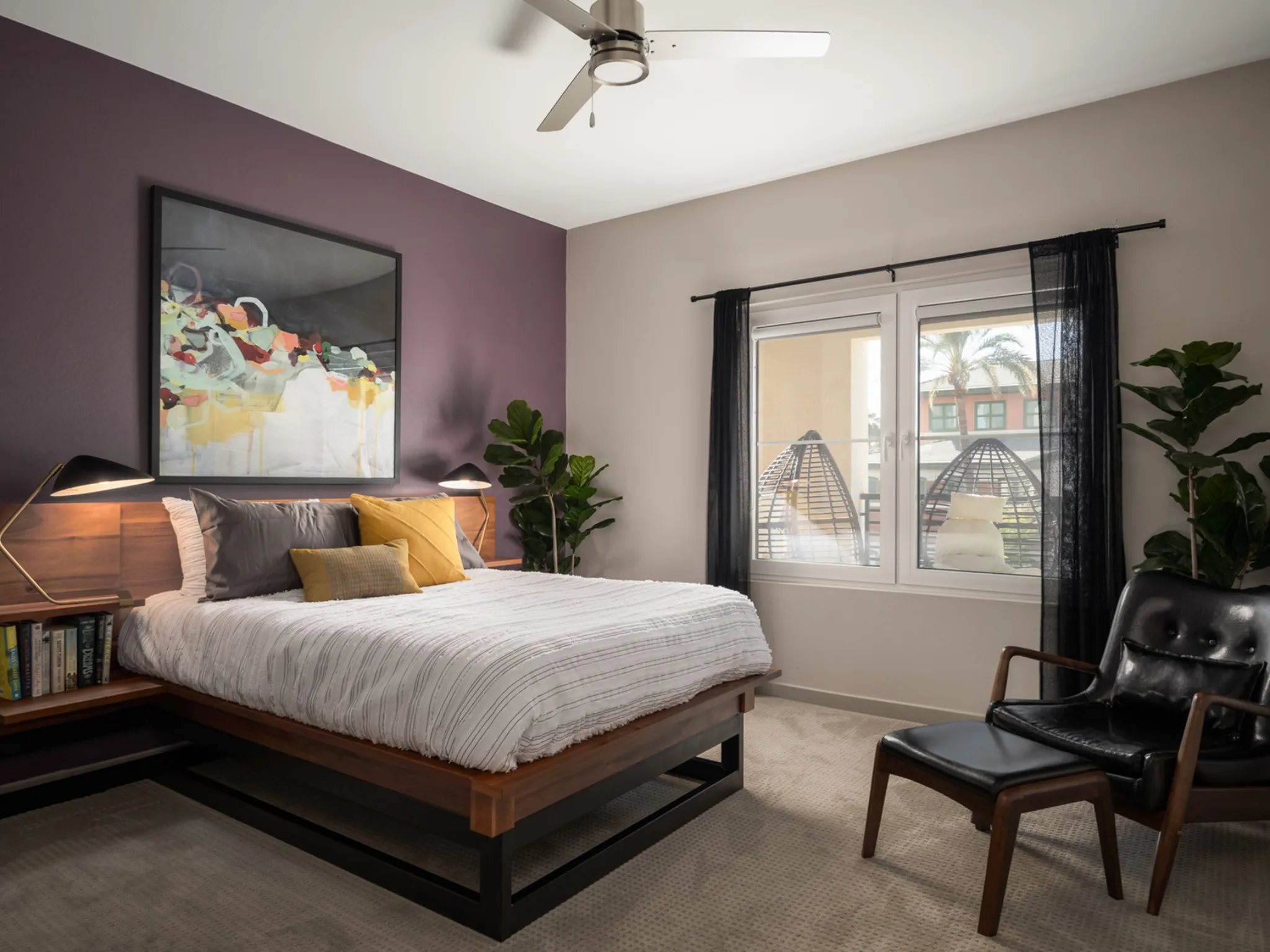 Model Home Bedroom