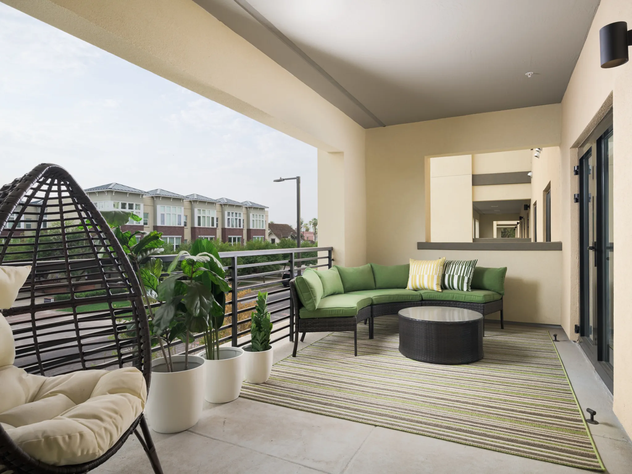 Model Home Outdoor Balcony