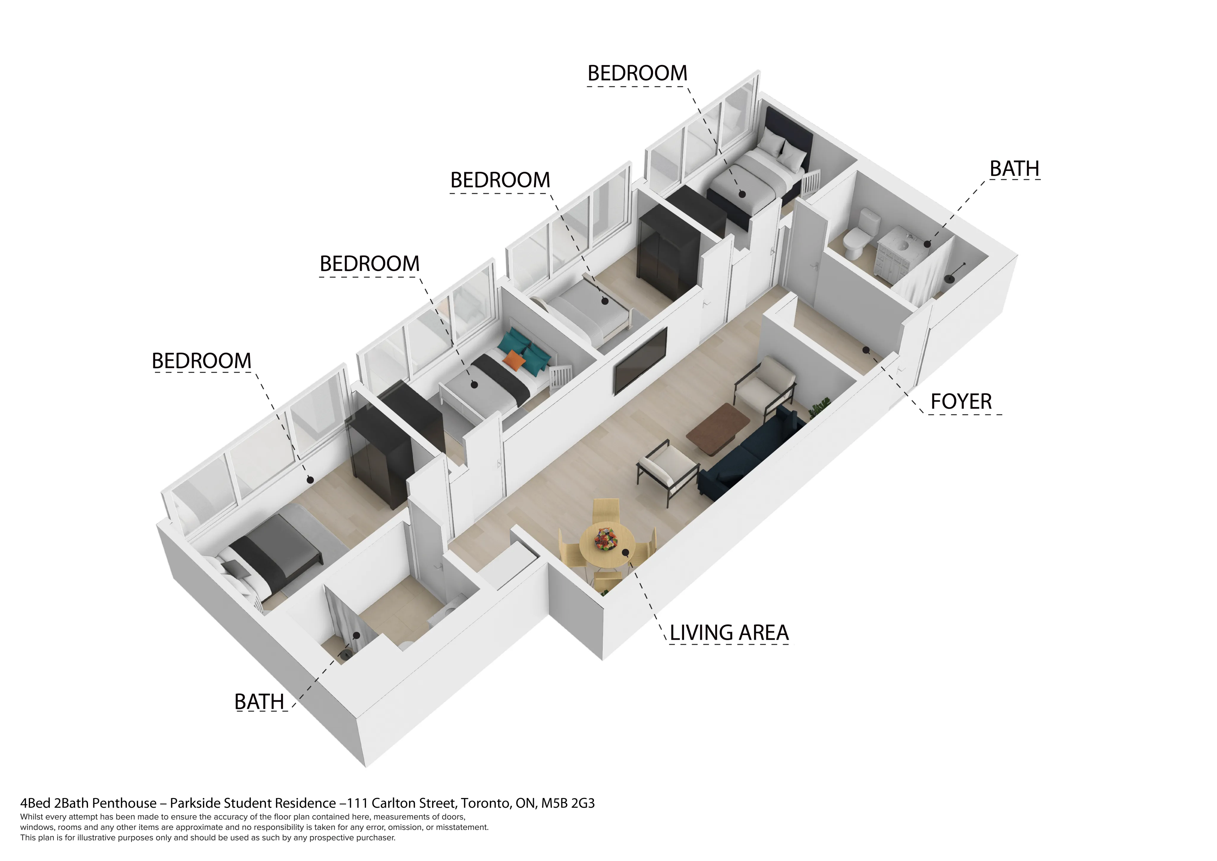 4 Bed Penthouse