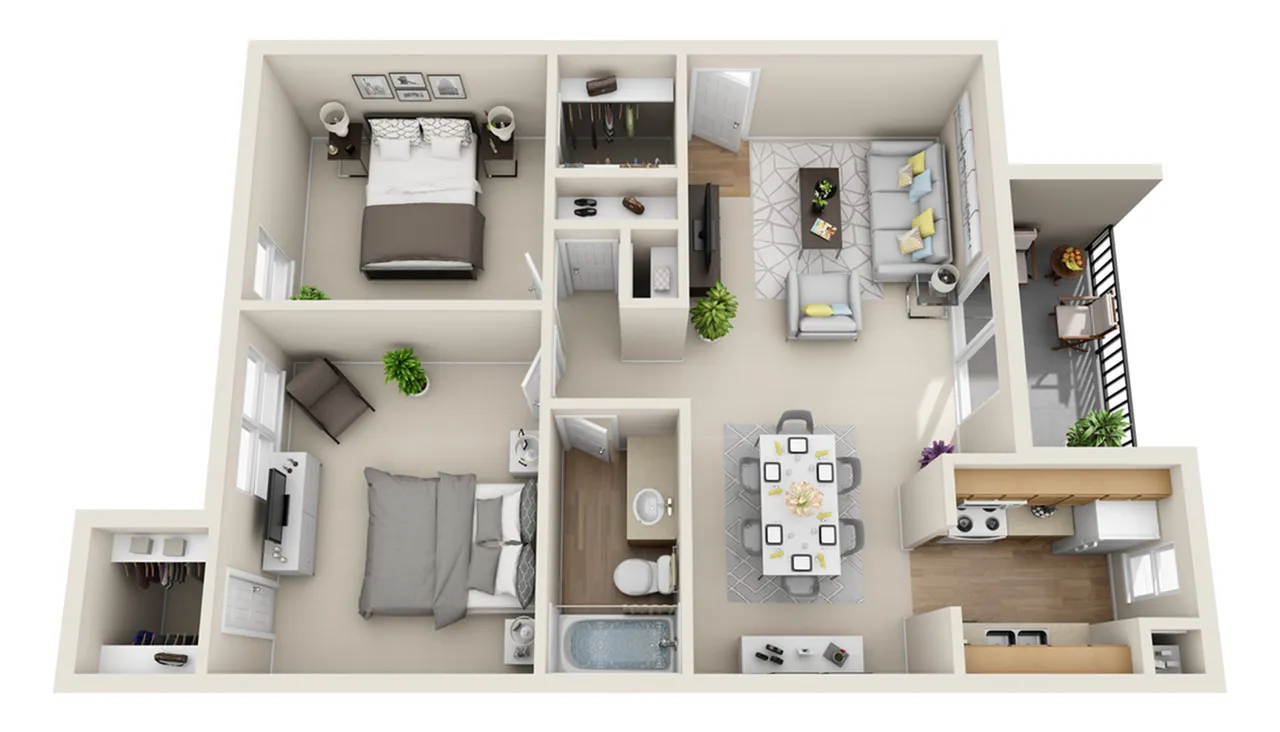 arbor creek 2 bed cove
