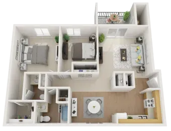 woodbrook the elm floor plan 2 bedroom