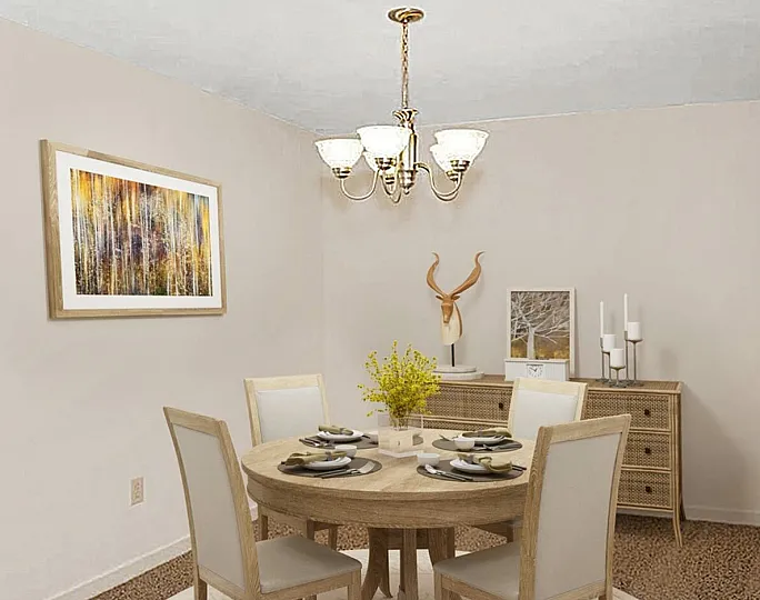 cottonwood apartment dining area
