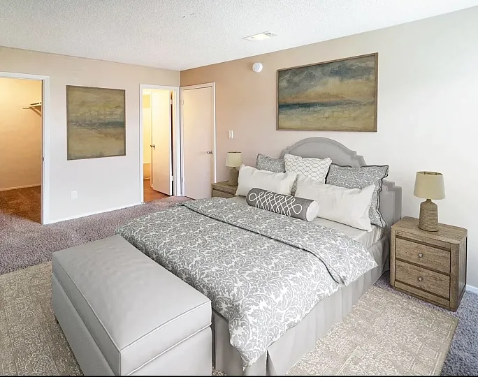 nice apartment bedroom