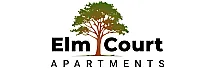 Elegant Elm Court Apartments logo featuring a vibrant tree, symbolizing growth and community.