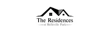 Elegant logo for The Residence at Belleville Park, featuring stylish typography and modern design elements.
