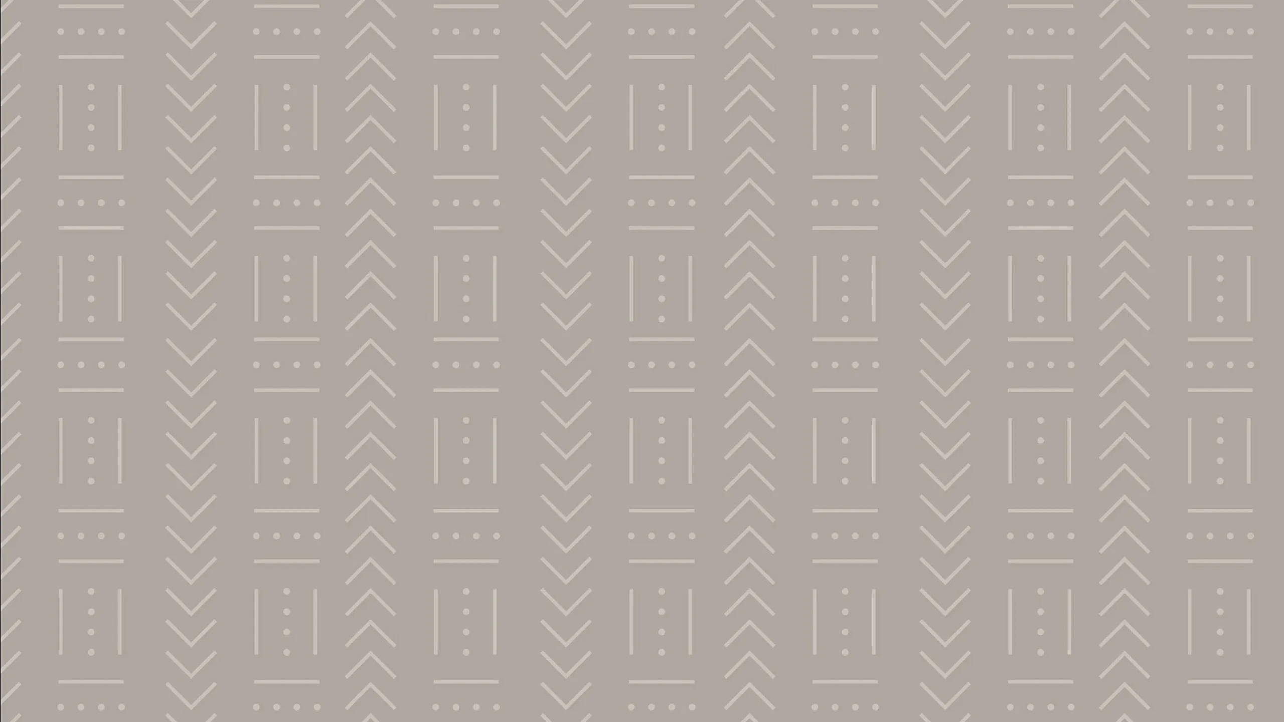 Elegant geometric wallpaper with a chic pattern of arrows and dots in neutral tones.