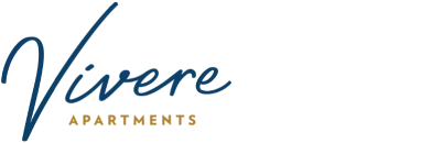 Elegant Vivere Apartments logo displaying stylish and modern branding.