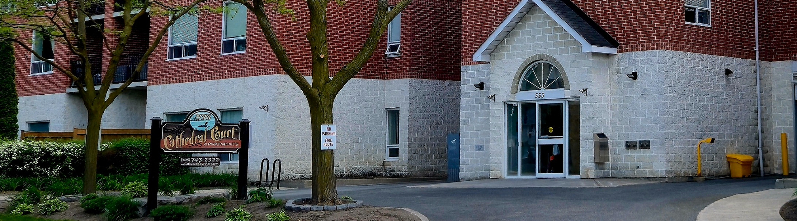 Cathedral Court - Brick Exterior