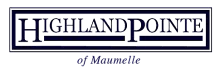 Stylish Highland Pointe logo with elegant typography set against a sleek background.