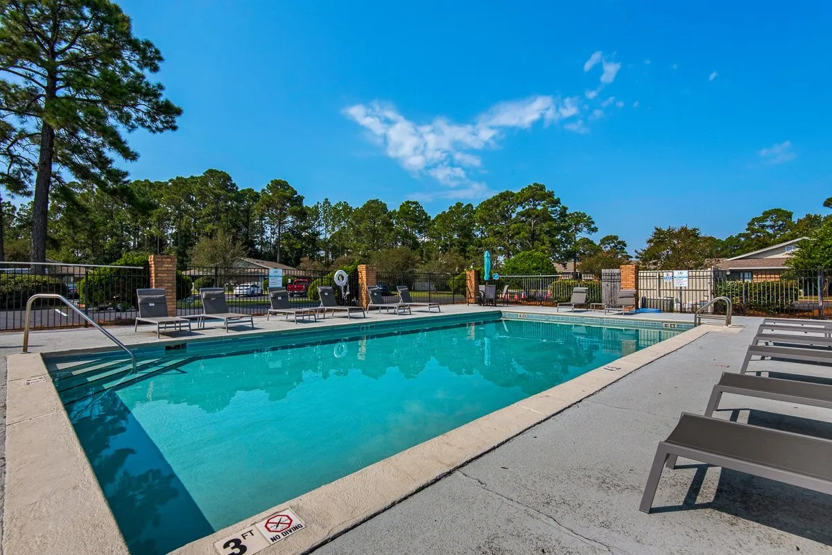 Two Sparking Swimming Pools