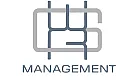 Contemporary logo design for a management company featuring sleek, interconnected lines.