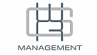 Elegant logo design featuring stylized, interlocking shapes above the word 'Management'.