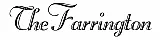 Elegant script displaying 'The Farrington' in stylish black lettering.