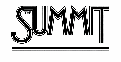 Elegant logo design featuring 'The Summit' in bold, stylized typography with clean lines.