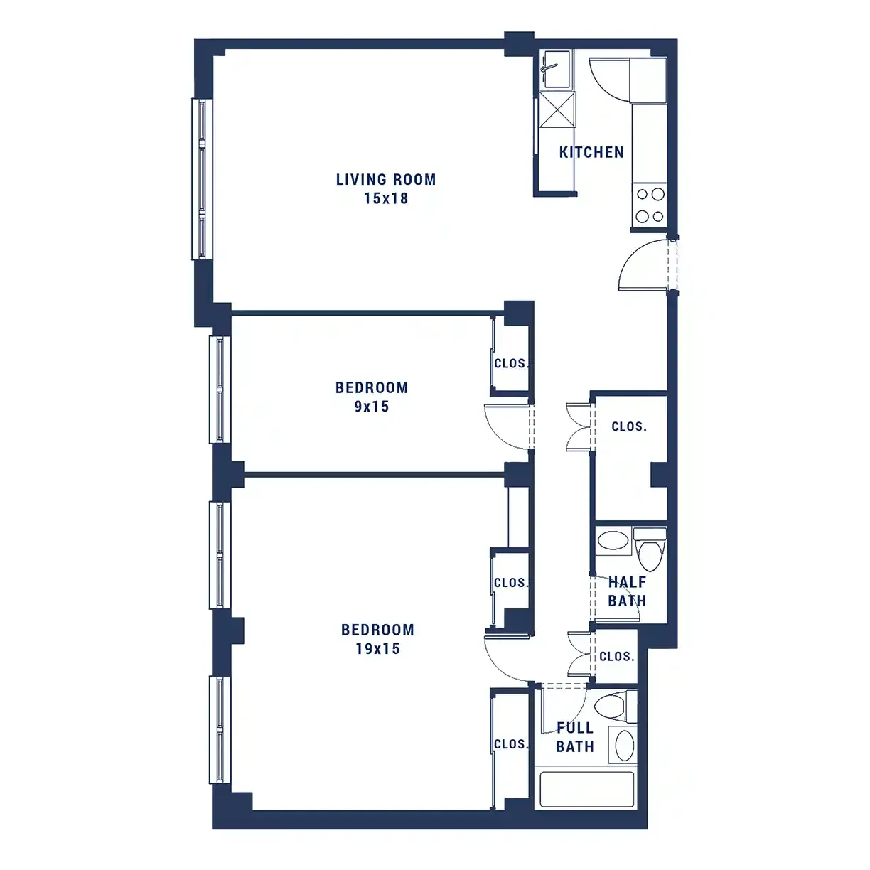 2BR Master Suite