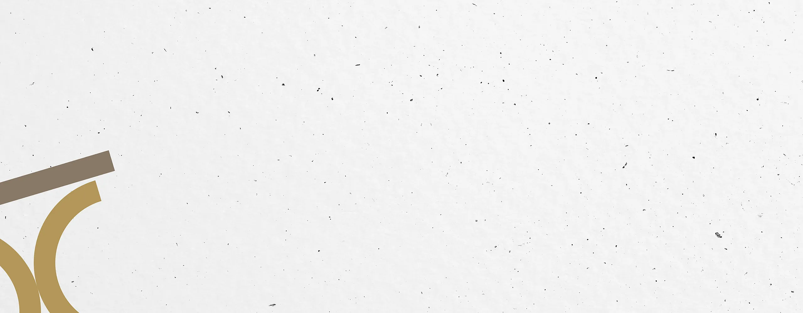 Minimalist textured background with subtle speckles and an abstract geometric design in earthy tones.