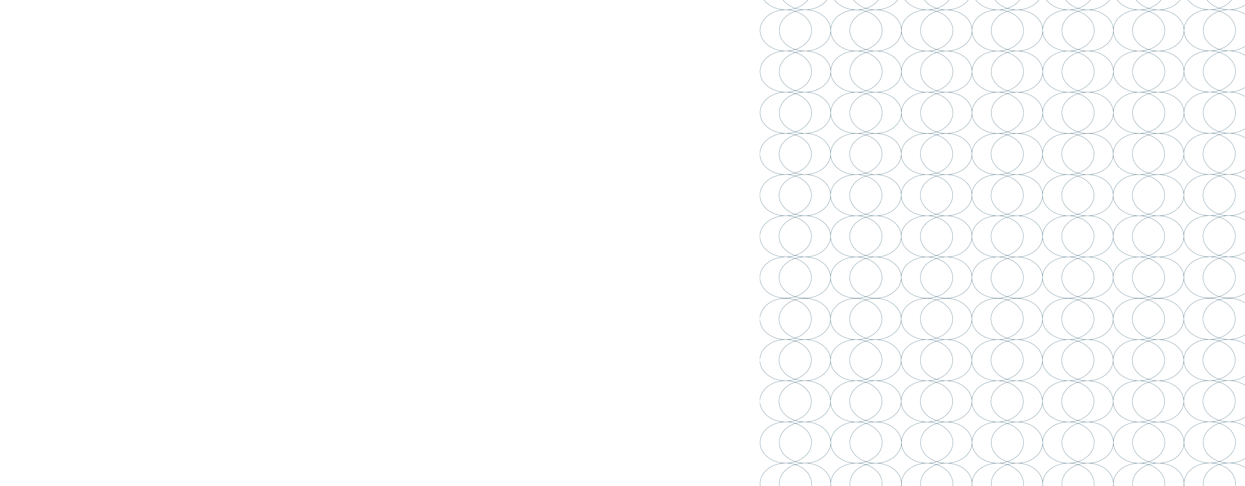 Elegant and contemporary geometric pattern with interlocking circles on a dark background, perfect for modern home decor or stylish design accents.