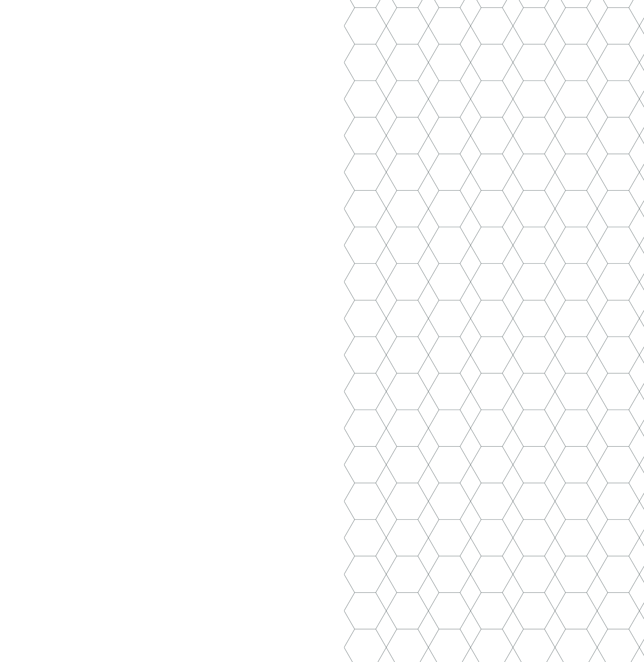 Chic geometric pattern of interlocking hexagons offering a modern and stylish design aesthetic, perfect for enhancing any apartment interior.