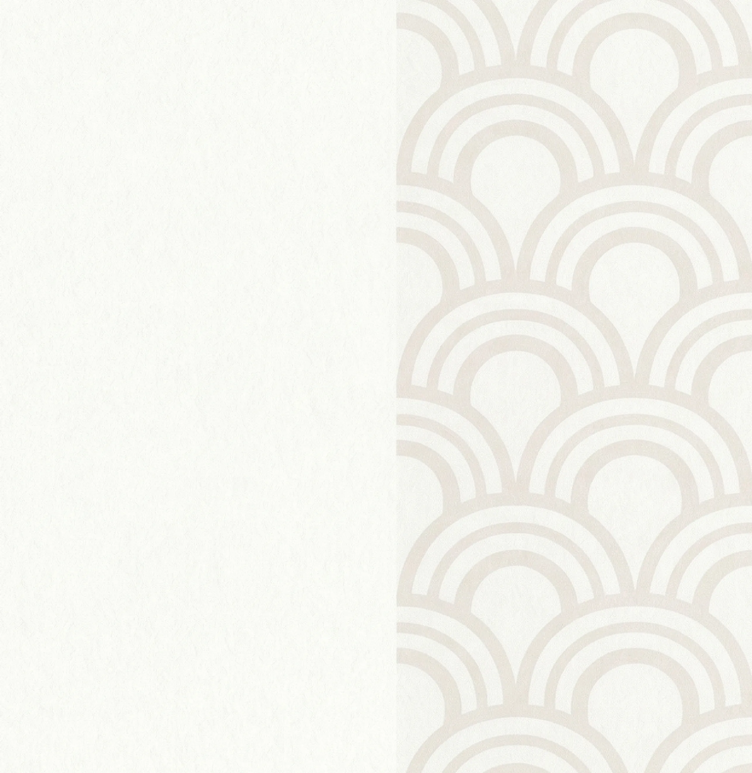 Elegant white and beige wallpaper design with a subtle geometric pattern, perfect for adding a touch of sophistication to any room.