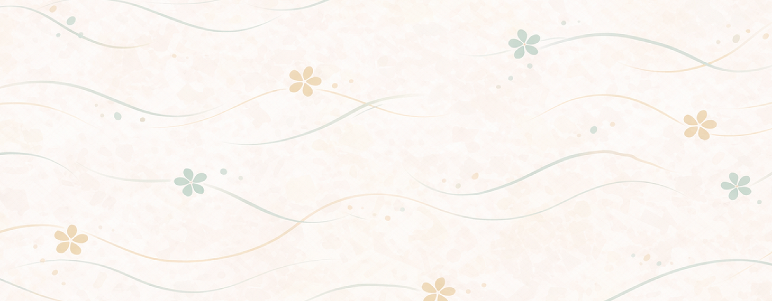 Elegant wallpaper design with soft pastel floral and wavy patterns, ideal for creating a serene and stylish living space.