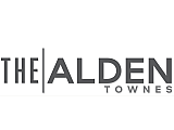 Elegant logo design for The Alden Townes, showcasing modern and sophisticated typography.