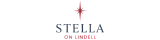 Elegant Stella on Lindell logo featuring a bold star design, symbolizing luxury living.