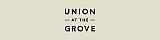 Elegant logo design for 'Union at the Grove' with minimalist typography on a neutral background.