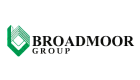 Logo of Broadmoor Group featuring a modern green geometric design.