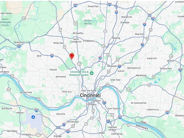 Vibrant Cincinnati map highlighting key neighborhoods, green parks, and engaging attractions for an ideal living environment.