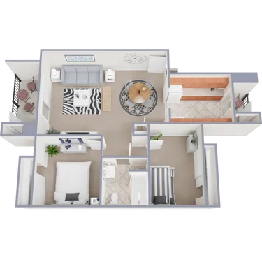 2 bedroom 1 bathroom