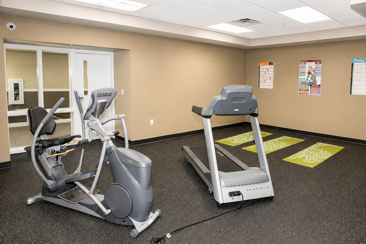 Fitness Room with Equipment