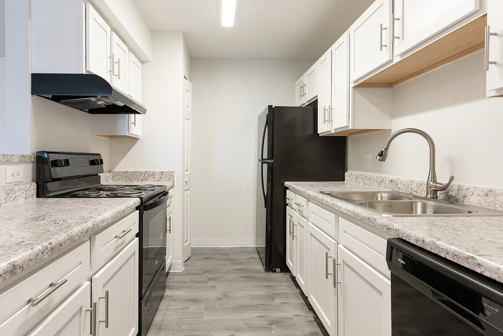 Modern Galley Kitchen