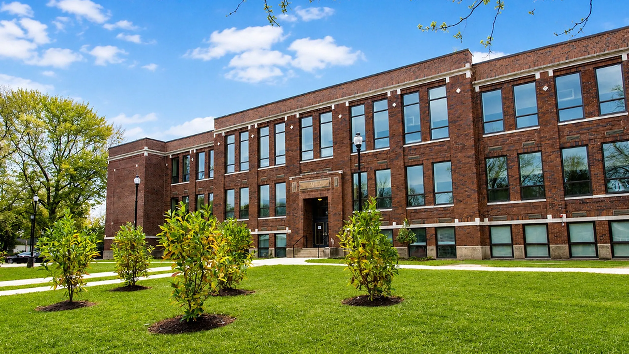 1010 Central - Brick Building Exterior