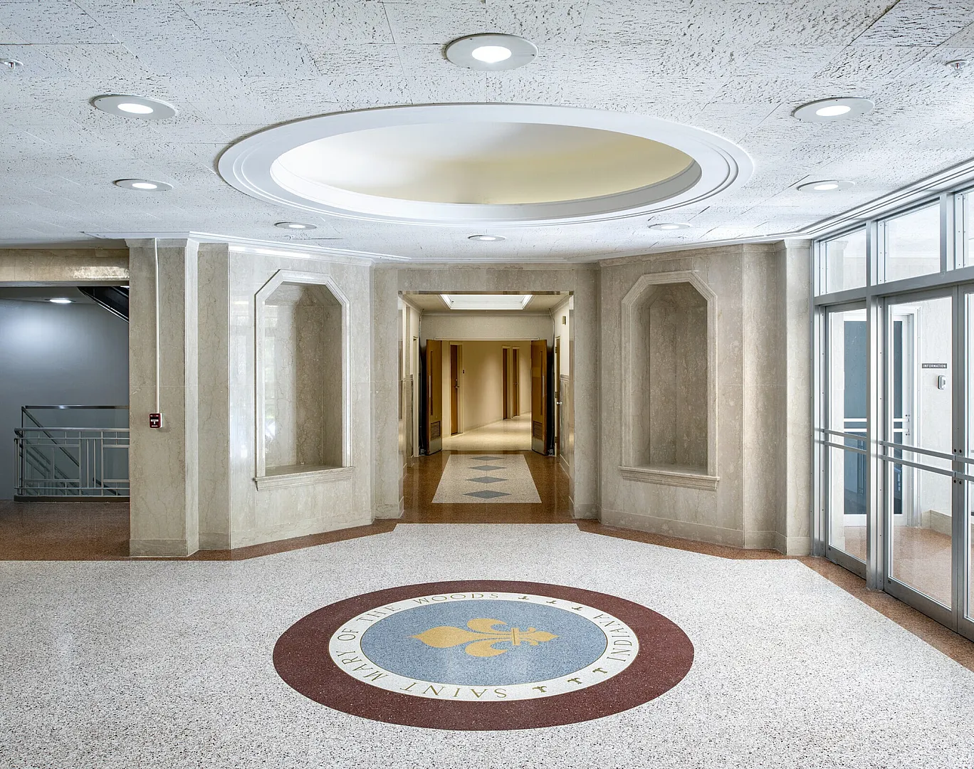 https://liveatstmarys.com/ - Elegant Lobby