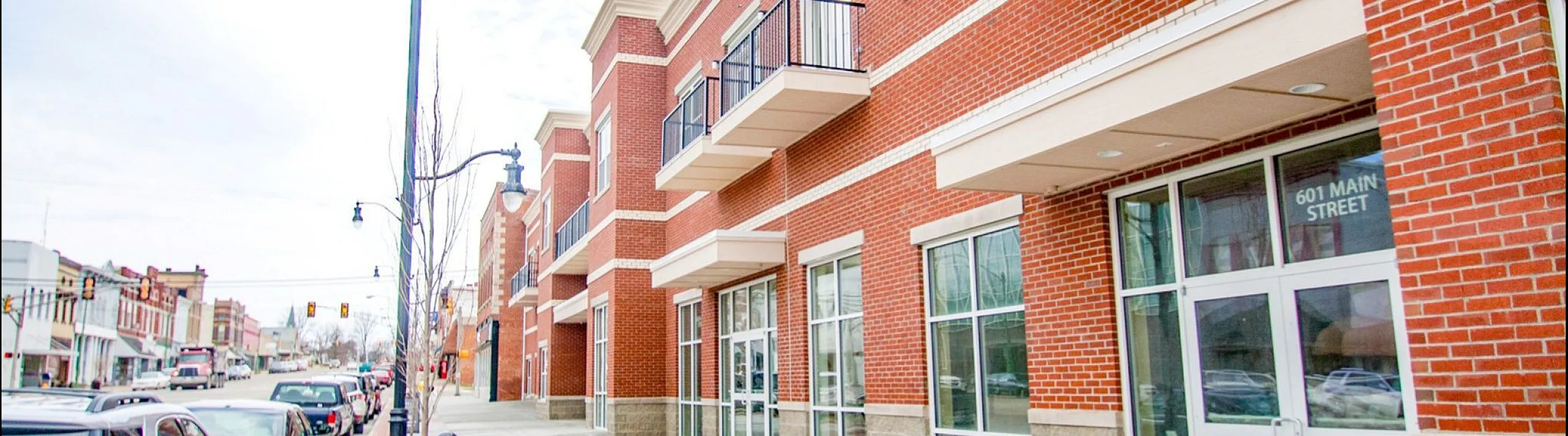https://downtownterrace.com/ - Brick Exterior