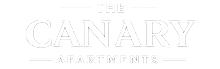 Elegant logo for The Canary Apartments with a modern and sophisticated design.