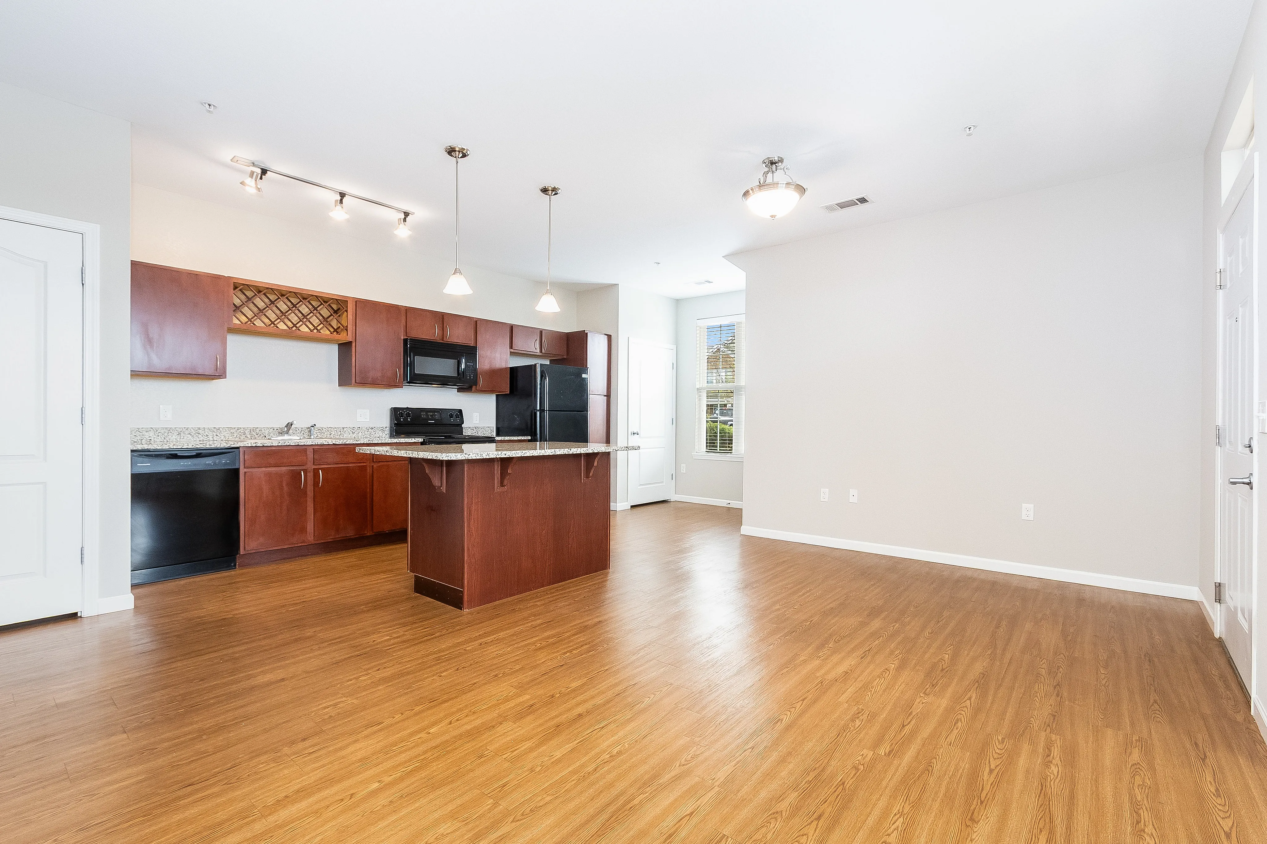 Modern floor plan layout