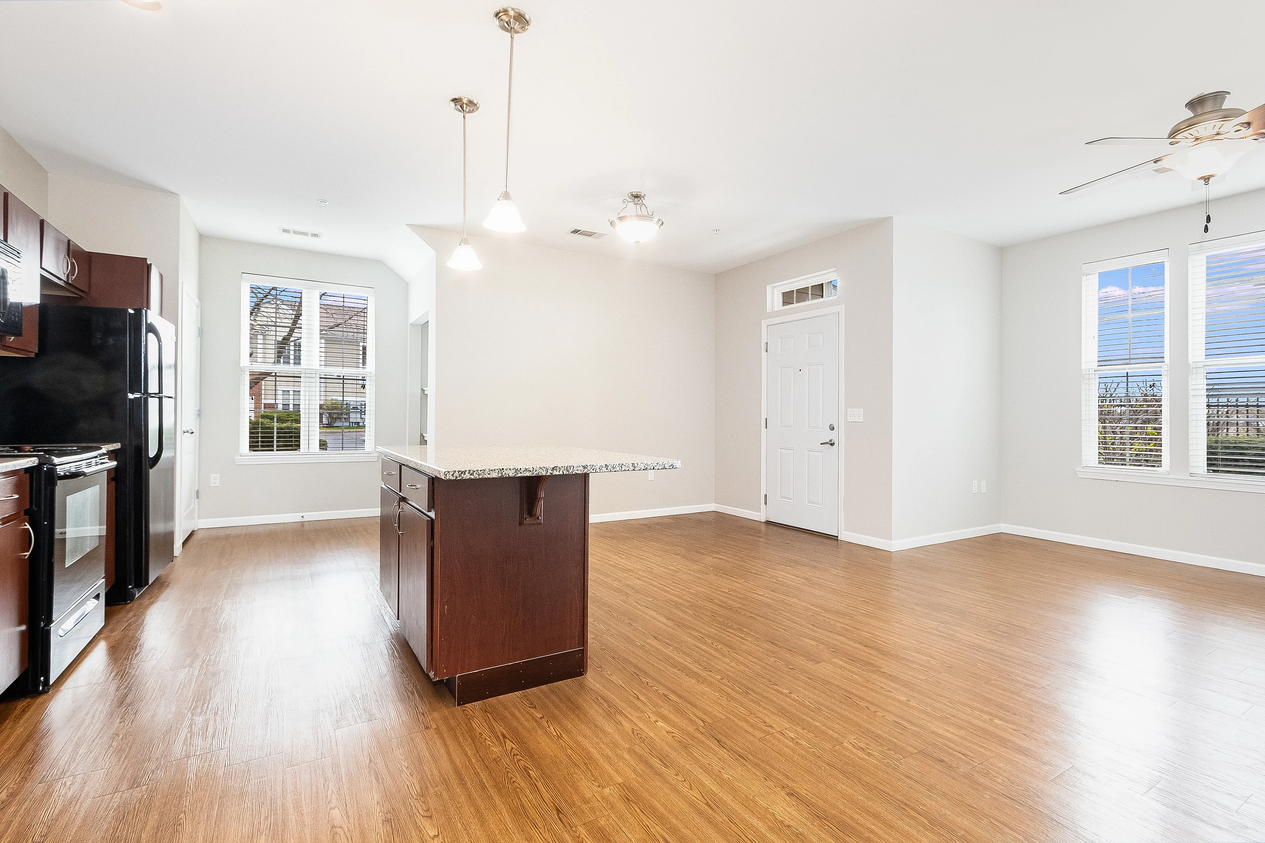 Modern floor plan layout