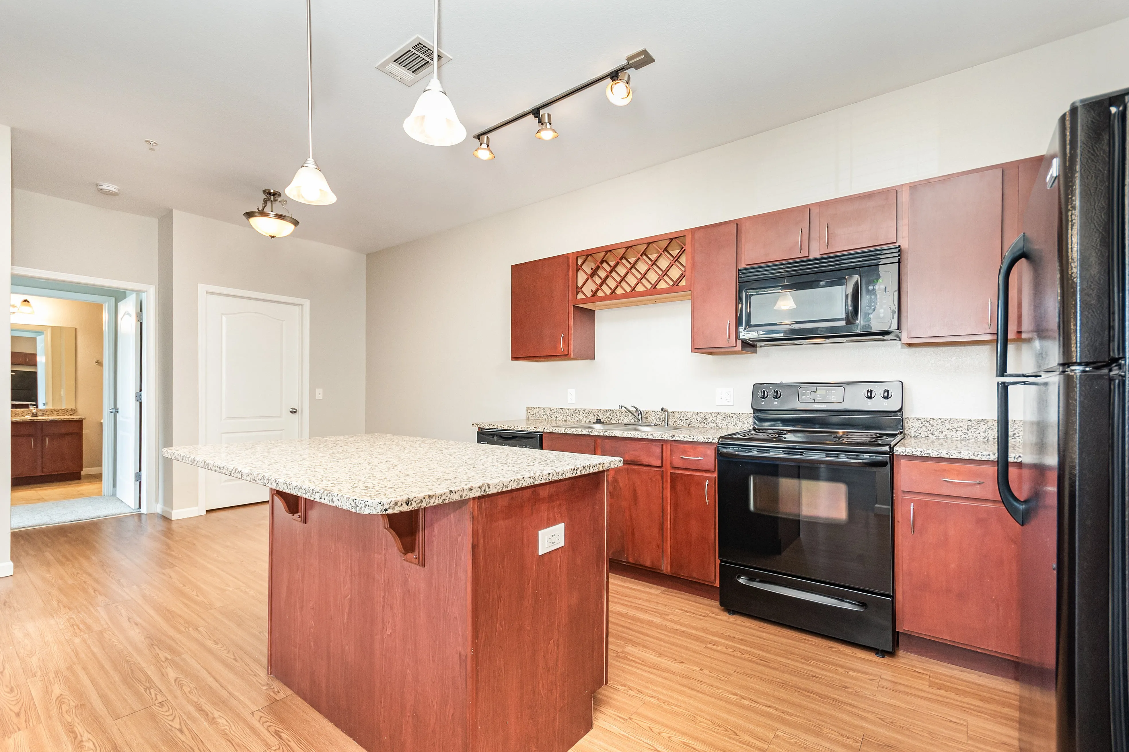 Modern floor plan layout