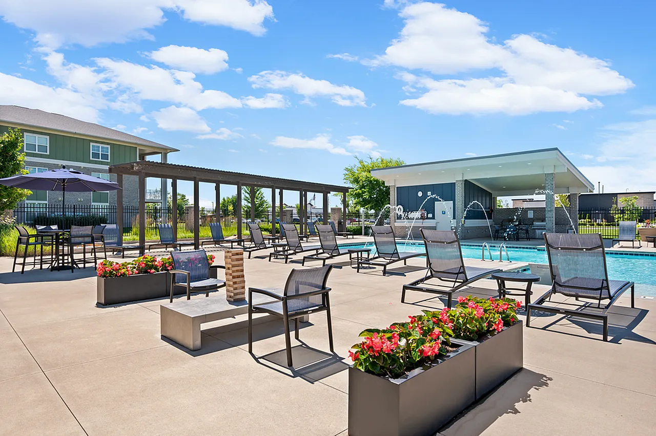 Pool deck
