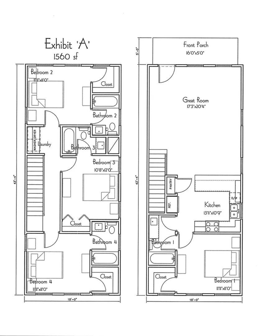 Old Row at Eastwood - Floorplan Layout