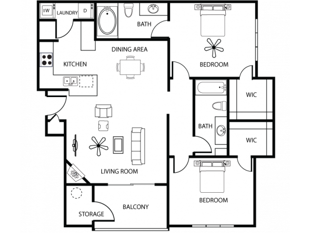 1 - 2 Bed Apartments - Check Availability | Red Rox Villas