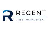 Logo for Regent Asset Management featuring a blue and black color scheme.