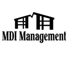 MDI Management logo featuring a modern, stylized building design.